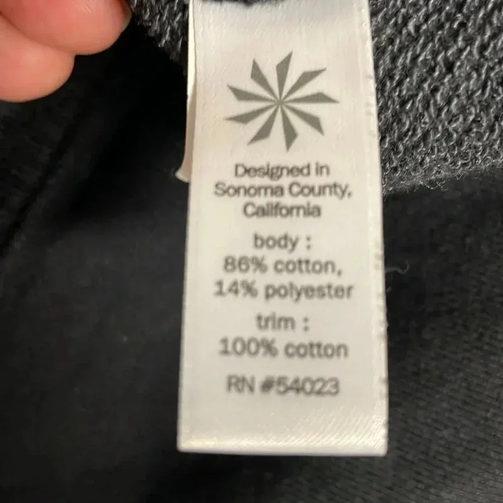 Athleta Cape Jacket Coat Lightweight Sweatshirt Material Size Small - Image 7