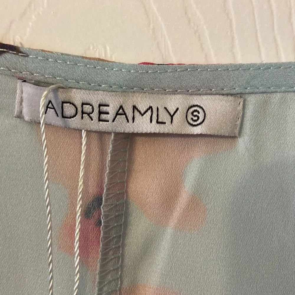 Adreamly Women's Pom Pom Trim Kaftan Chiffon Swimwear size S - Image 3