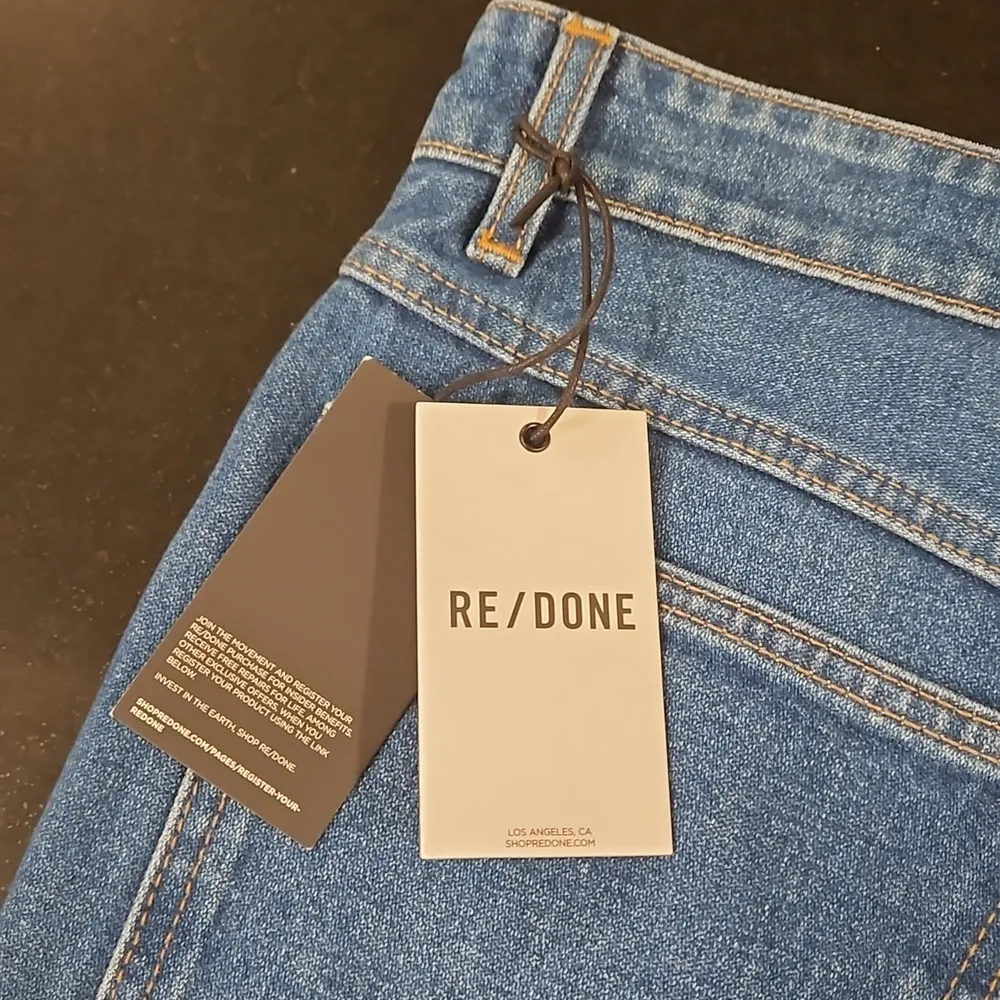 💕RE/DONE💕 70s Cigarette Jeans ~ River Blue 30 NWT - Image 12