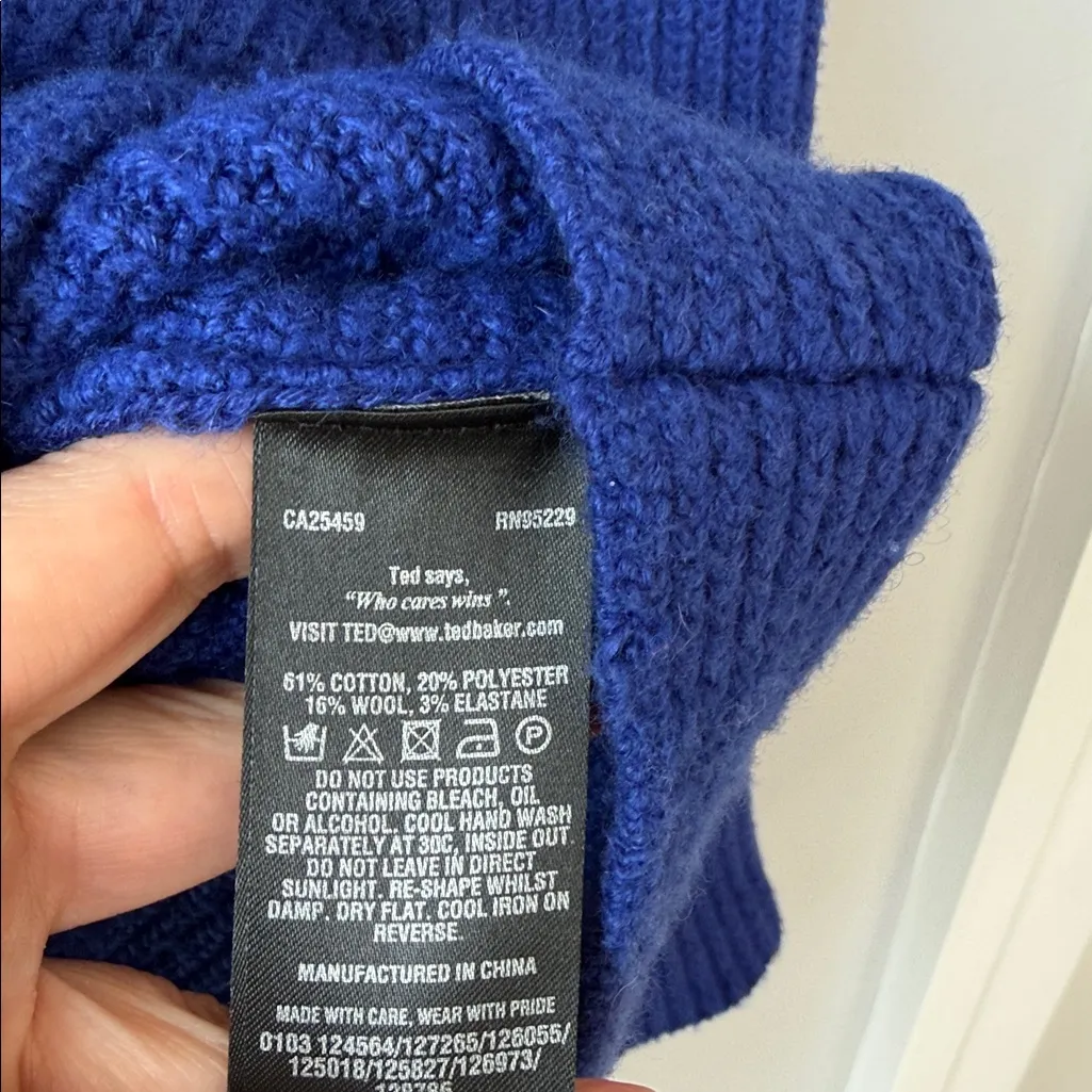 Ted Baker Edenia Peplum Ribbed Sweater - Image 6