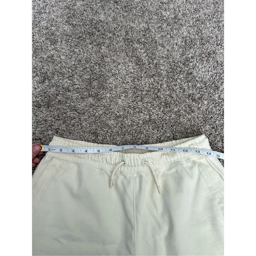 Nike Sportswear Club Fleece Shorts Women's S Pull On Sweat Shorts Cream Color - Image 10
