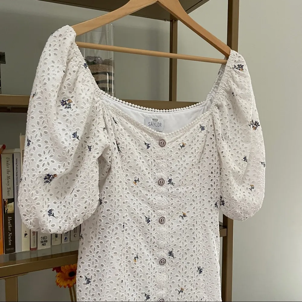 Saylor Dina Embroidered Dress - Image 81