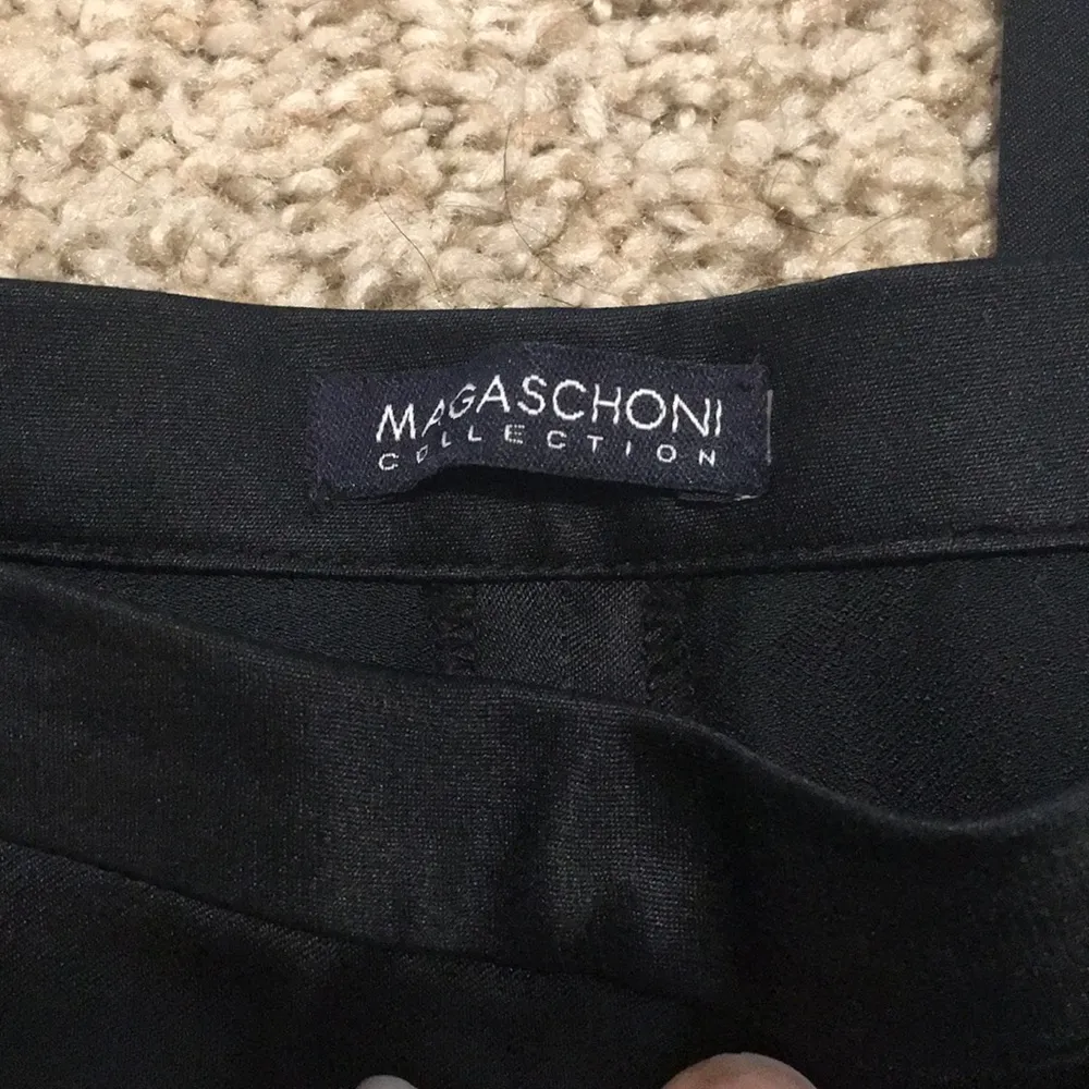 Magaschoni Collection Black Dress Pant - Image 3