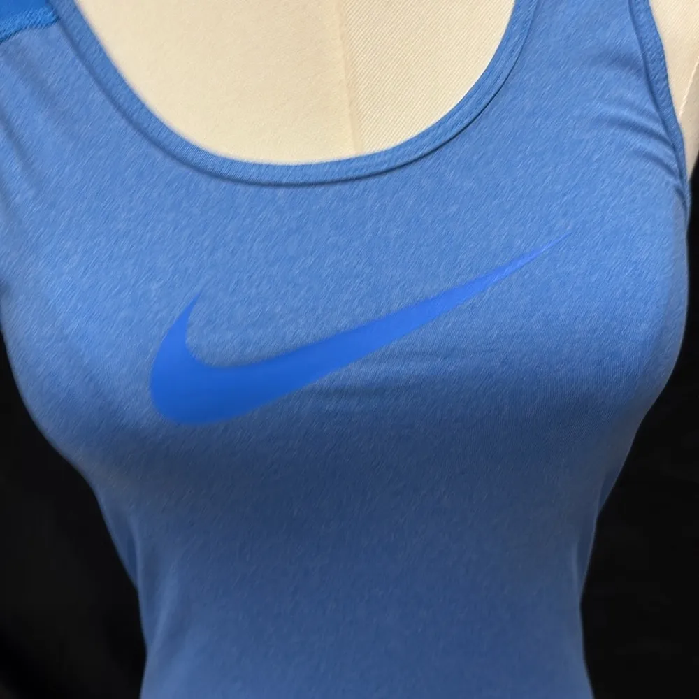 Nike dry fit blue athletic tank size S - Image 4