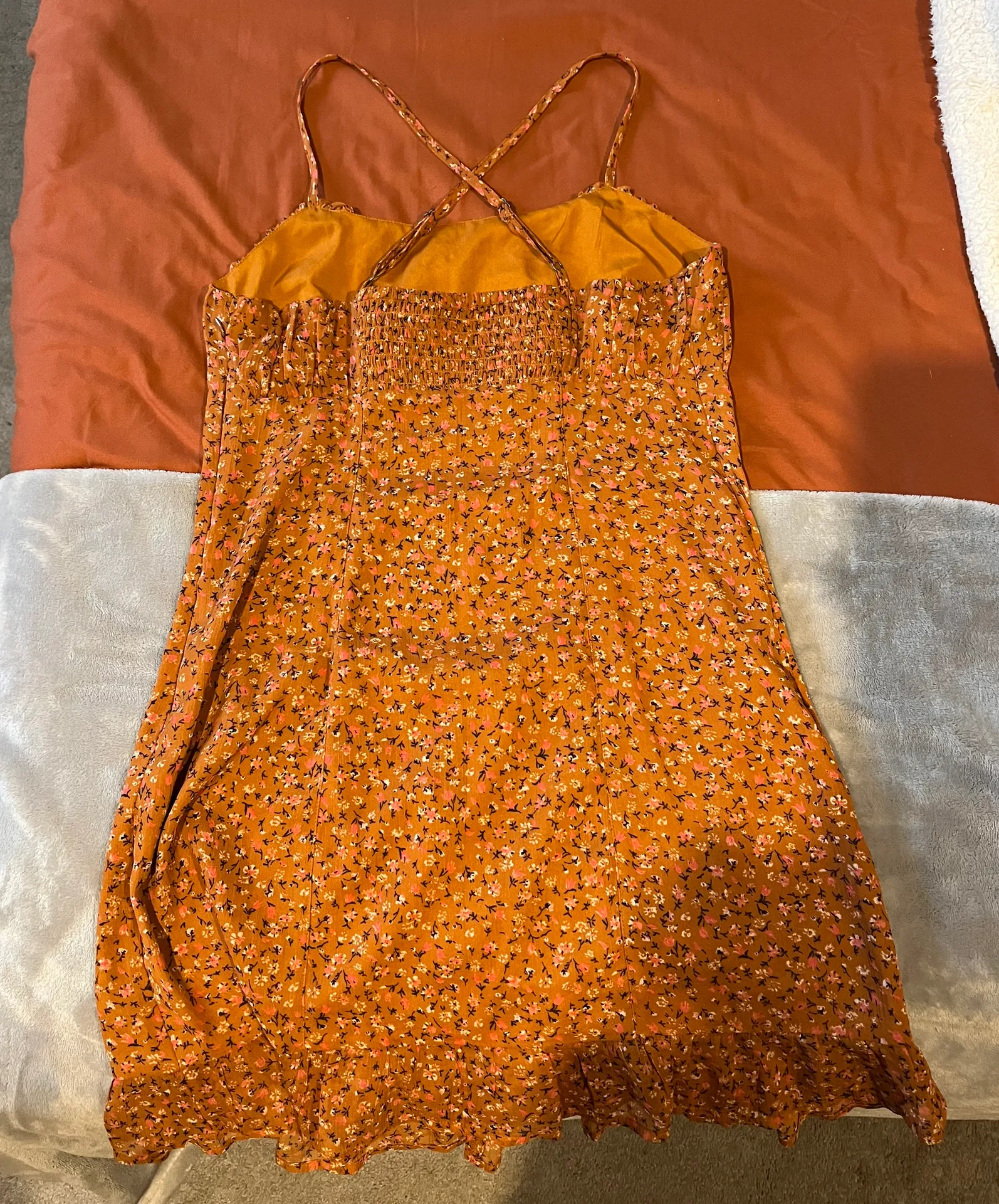 Floral Mini Dress - Image 4