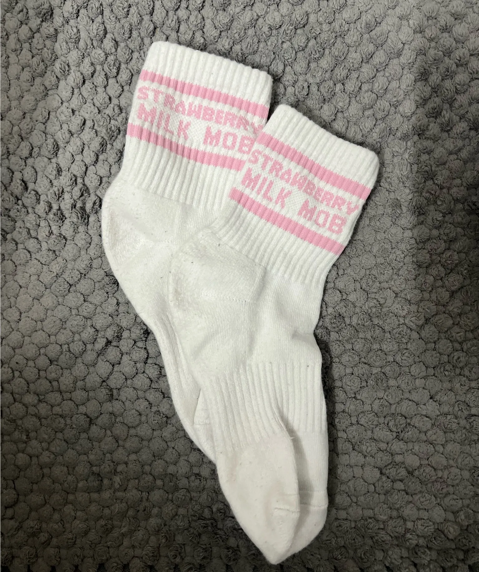 Strawberry Milk Mob Socks - Image 2