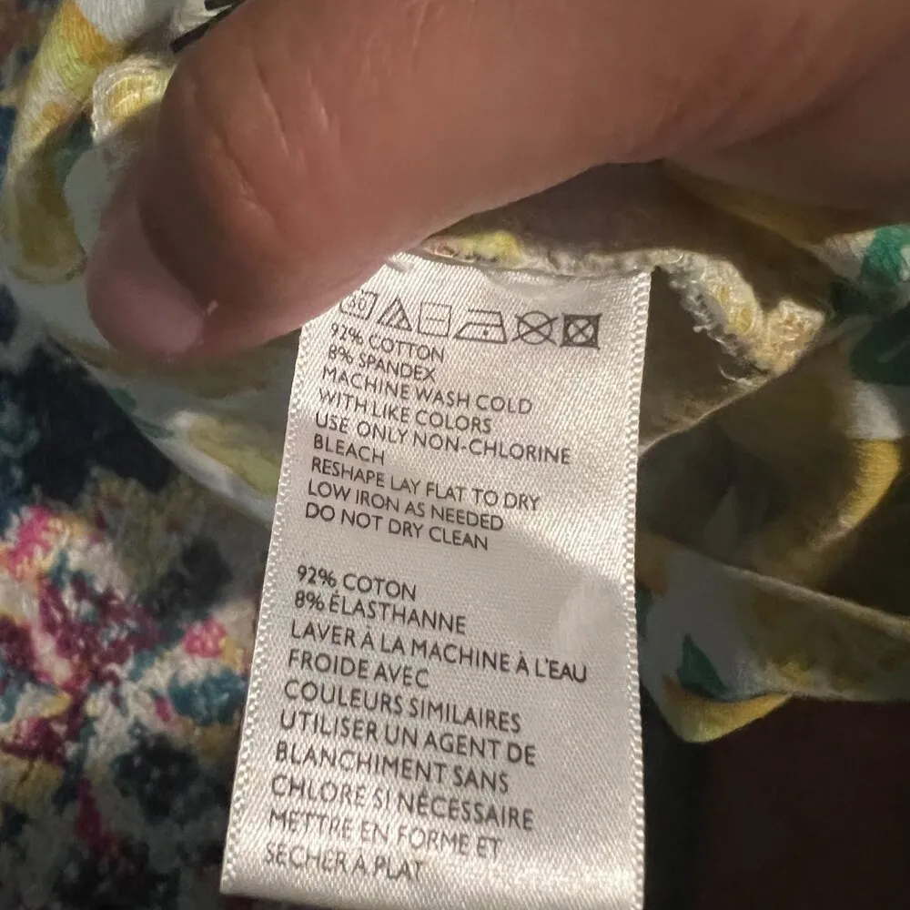 Kimchi Blue Wrap Cami Crop Top lemon print size XS - Image 13