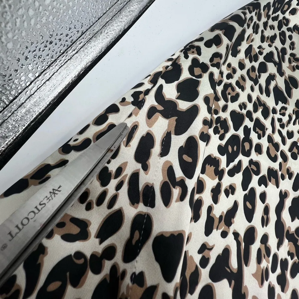 White Fox Ellery Mini Skirt Leopard Print - Image 7