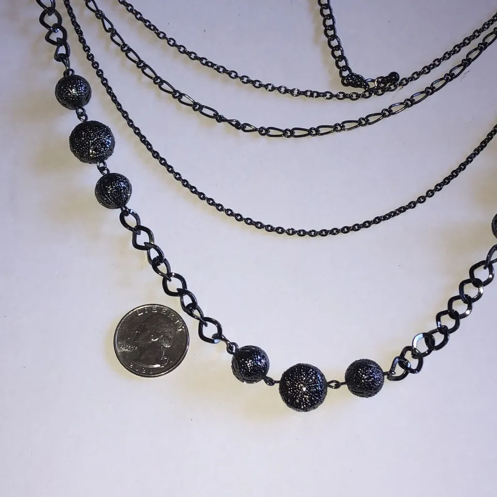 Elegant Black Dark Metal Multi - Image 4