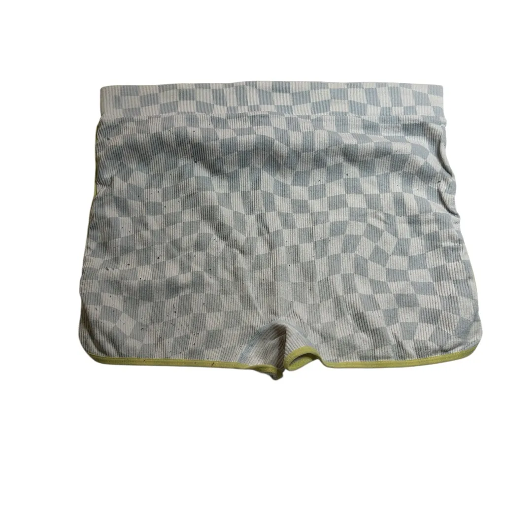 Powerpuff Girls Gray Checkered Shorts Size M - Image 3