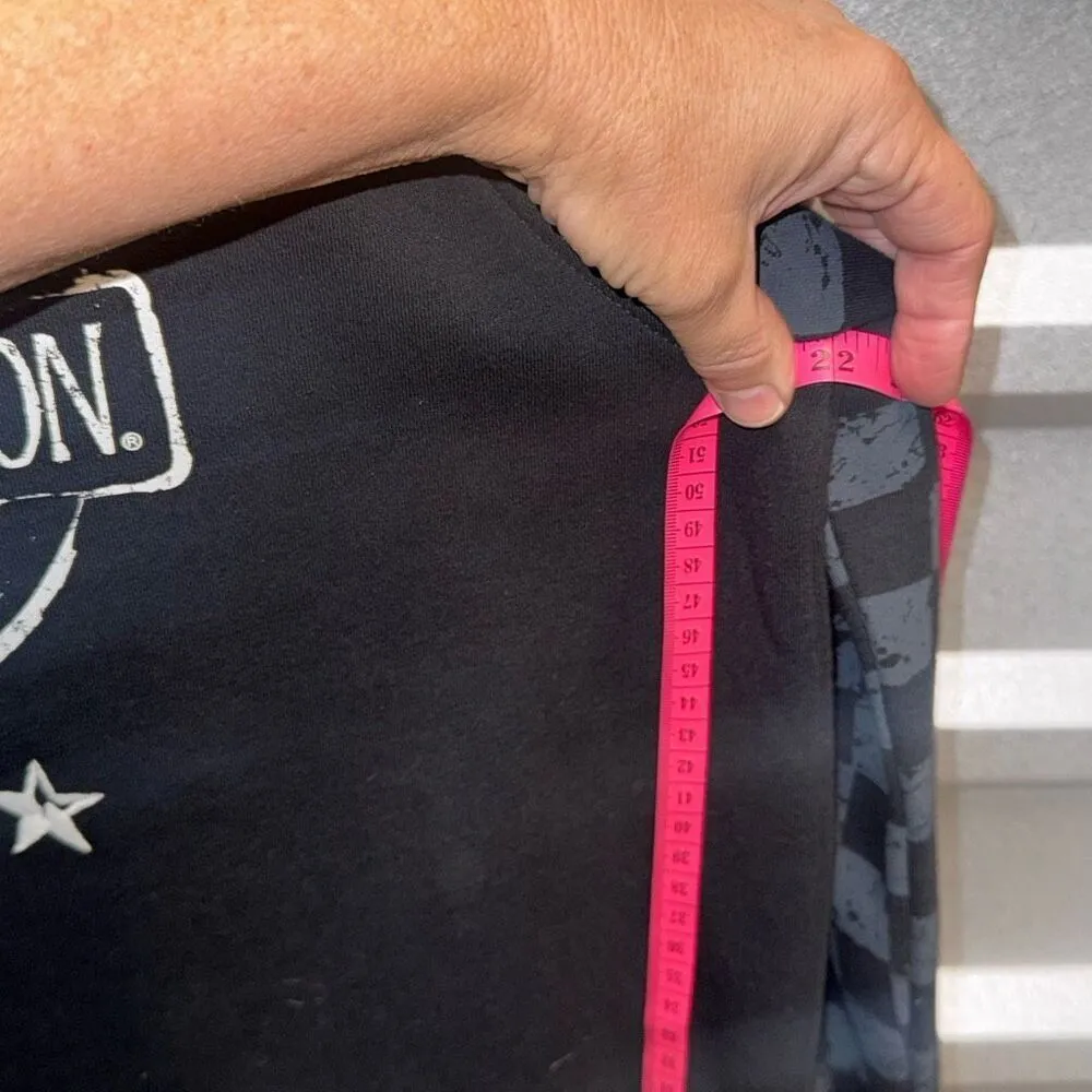 NWT HARLEY DAVIDSON Black White Checkered Stadium Sport Jacket Coat women's Size Size L - Image 6