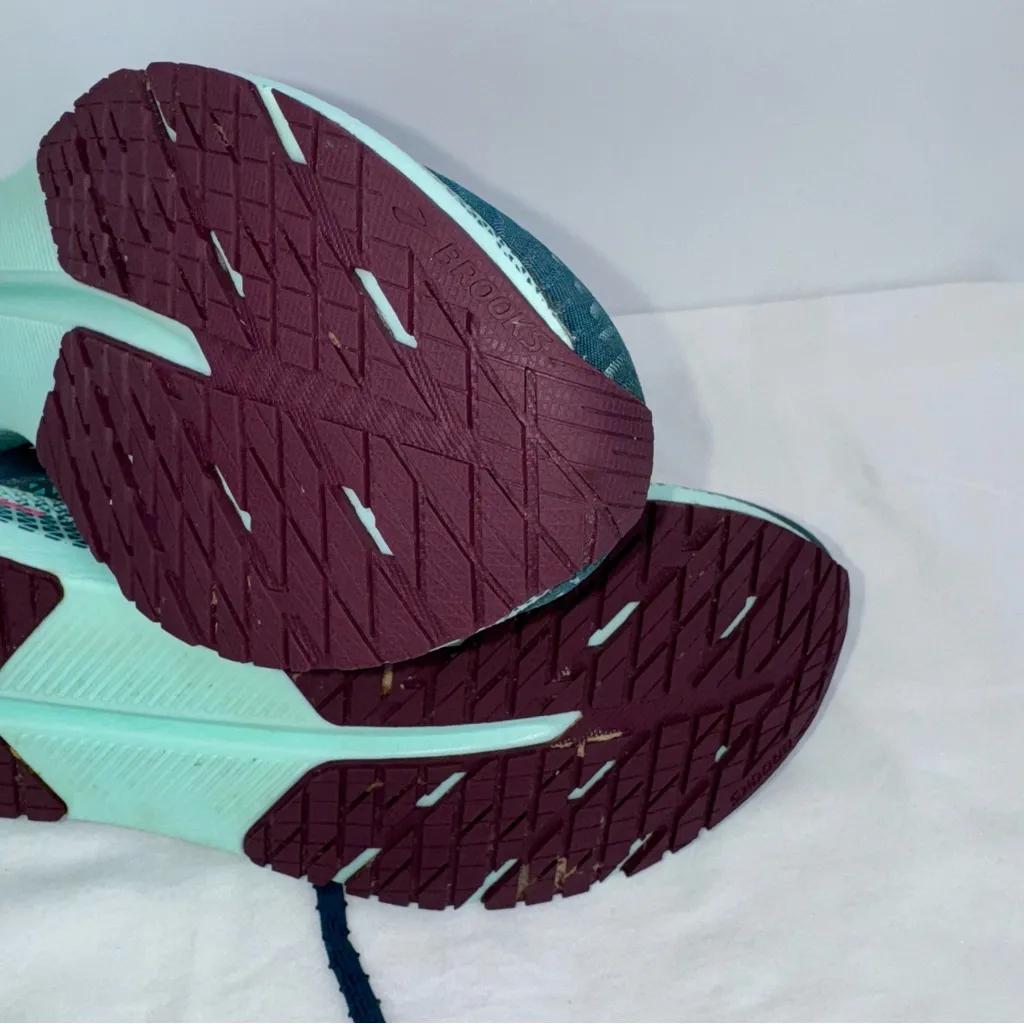 Brooks Hyperion Tempo Shoes - Teal and Pink - Womens Size 11 (EUR43) - Image 8