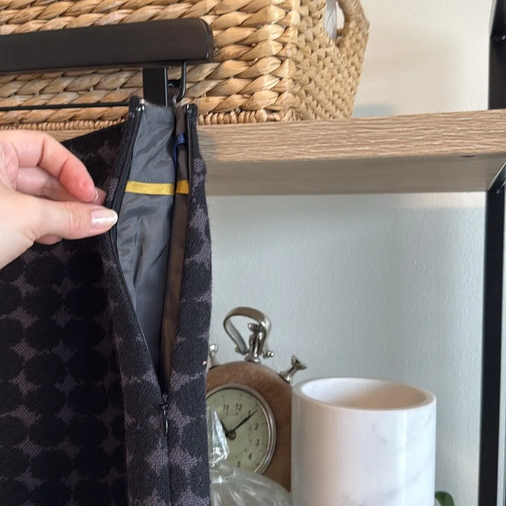 Boden Wool Blend Jacquard Dot Print A - Image 5