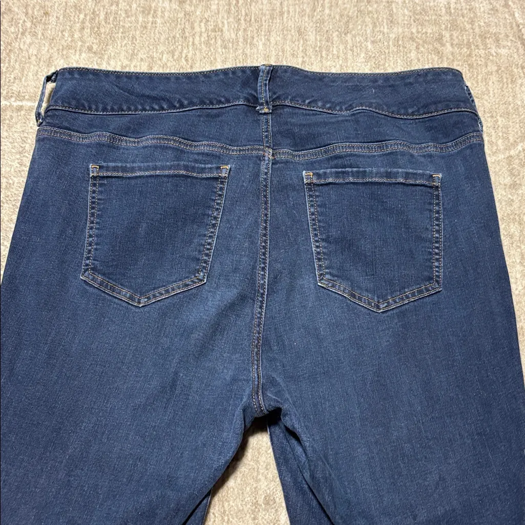 18 S Torrid Jeggings Dark Blue Skinny Jeans super soft super stretch - Image 5