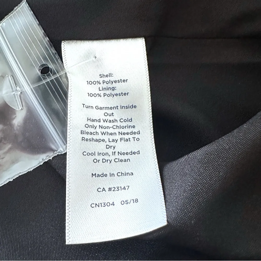 NWT Talbots RSVP Collection Timeless Black Fit n Flare Sleeveless Dress - Image 8