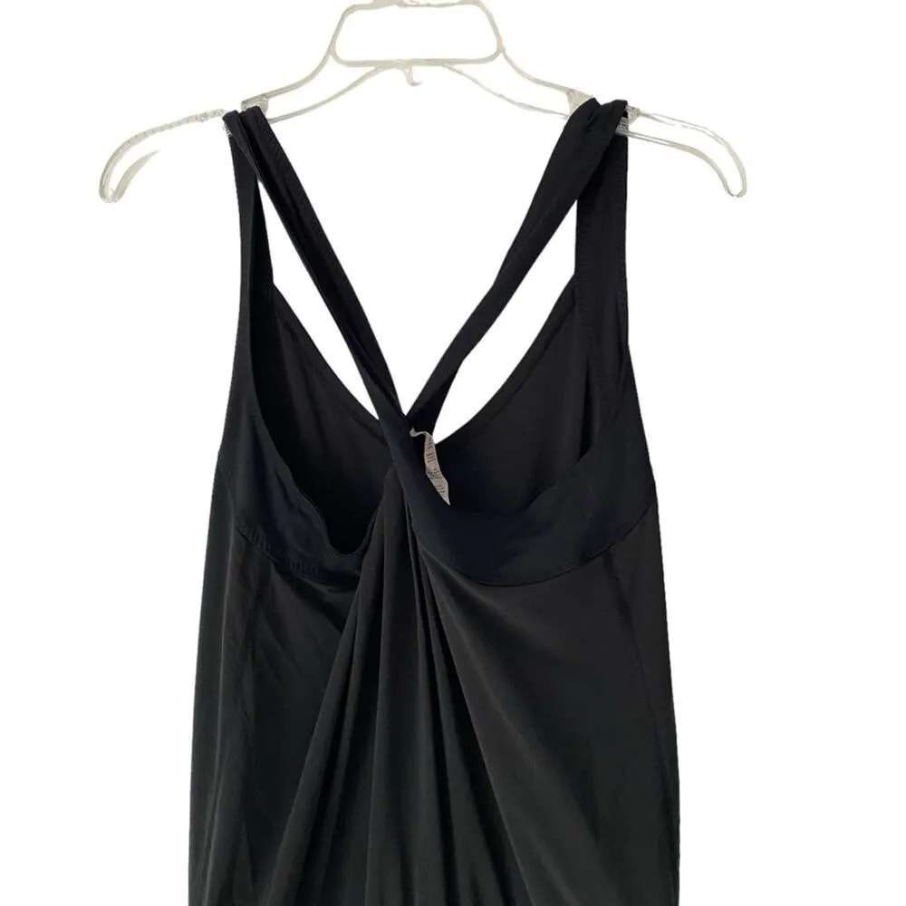 Lululemon Run For Your Money Black Mini Jumper Dress size 6 - Image 7