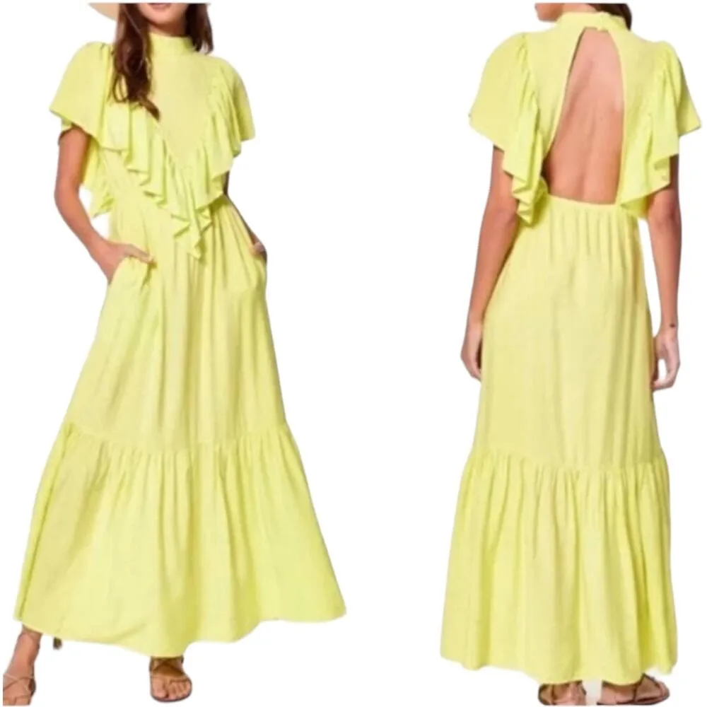 Young Fabulous & Broke Cruz Maxi Dress - Sunset Ombré - Medium - Image 7
