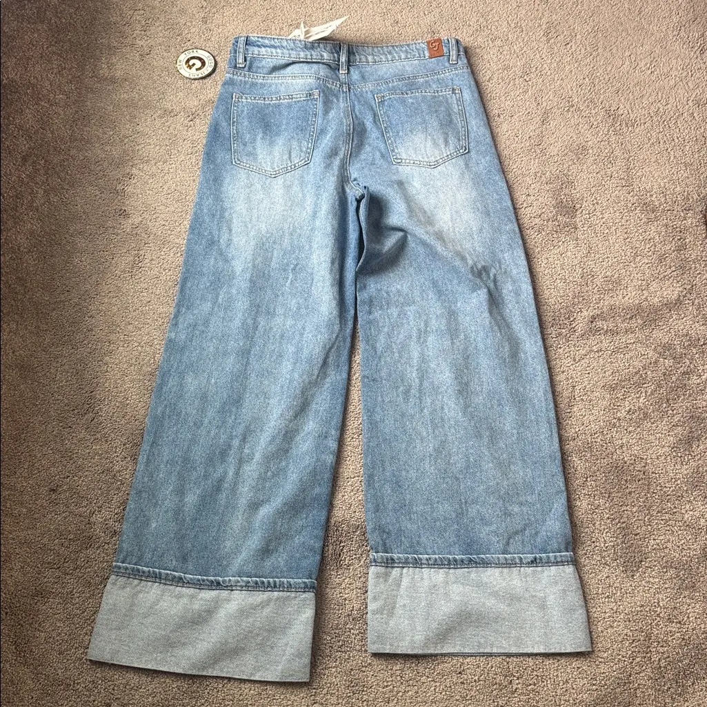 Gogo High Rise Classic Wide Leg Jeans SIZE 11 - Image 7