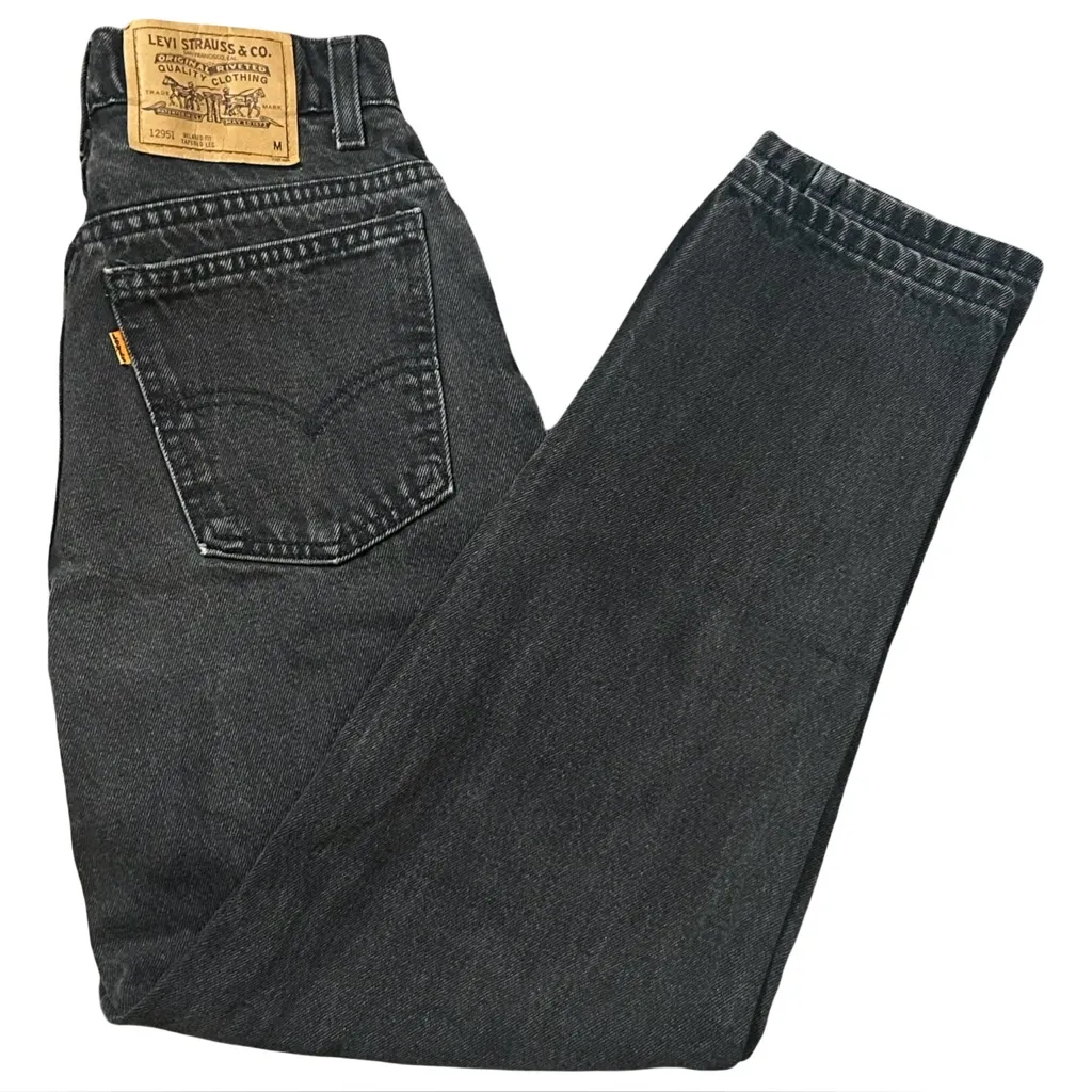 80’s/ 90s Vintage Levi’s 951 Orange Tab Jeans | USA Made | Petite | 27” - Image 3