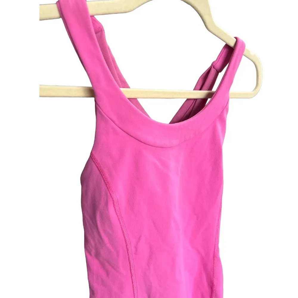 Lululemon Athletica Compassion Tank w/ built in Sports Bra | Bubblegum Pink | 4 - Image 2