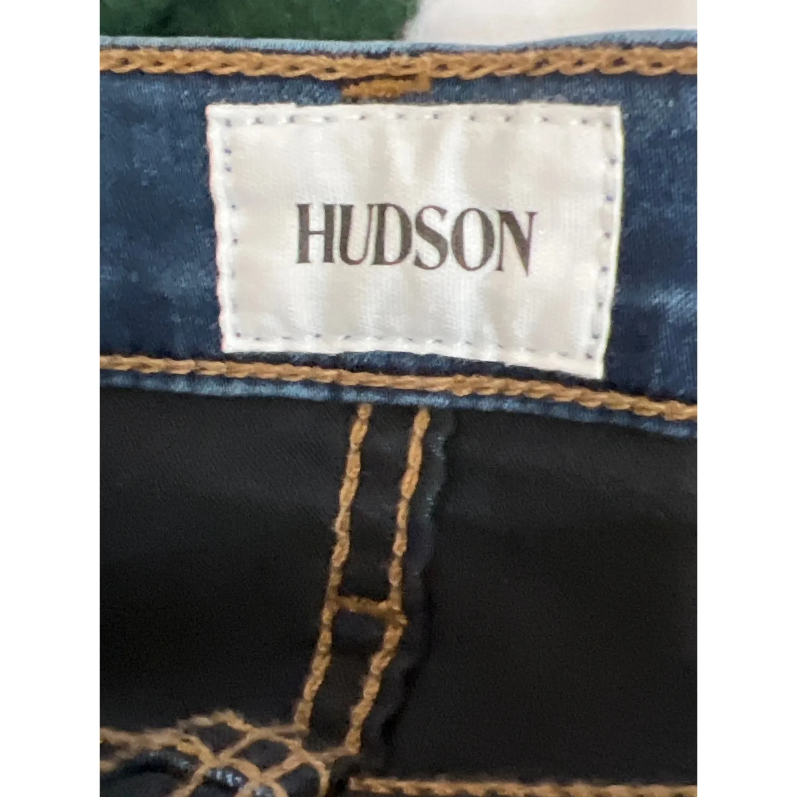 Hudson NEW size 26 jeans Natalie mid rise skinny stretchy ** flaw see photo - Image 9