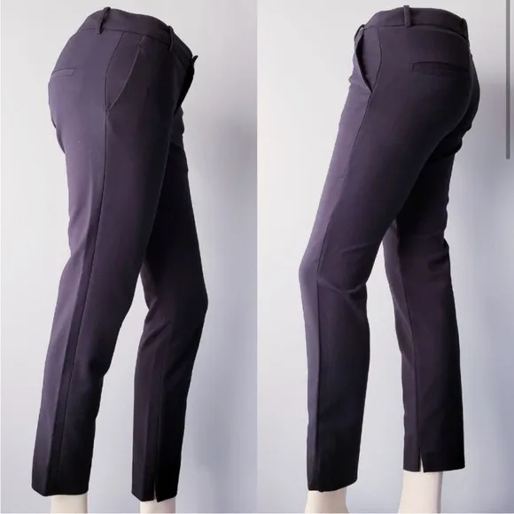 Zara Black Ankle Slit Dress Pants 4 - Image 2