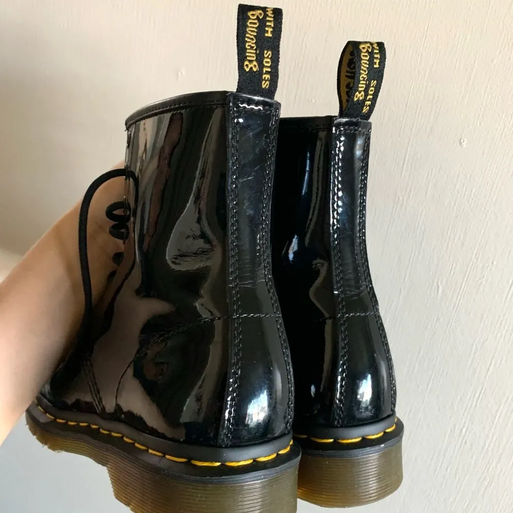 Patent Leather Boots - Image 2