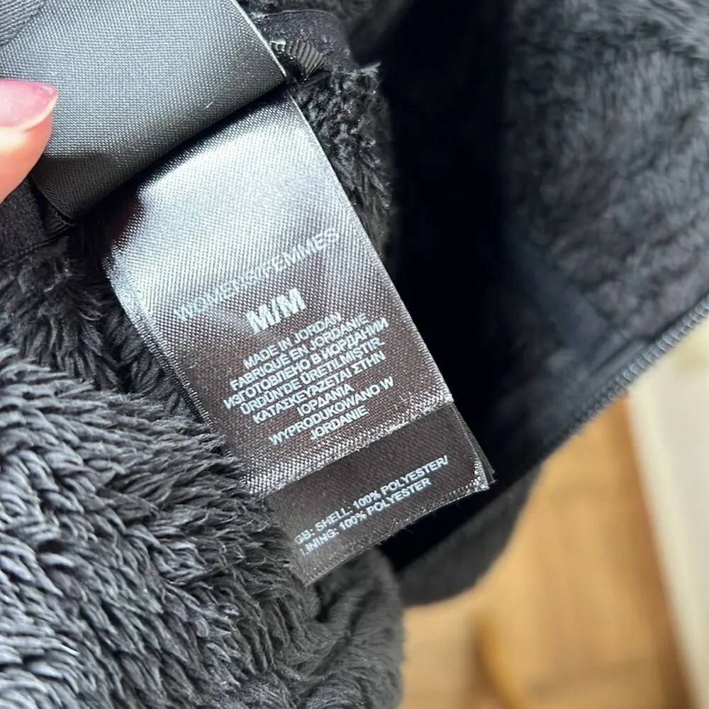 North Face Black Osito Zip Jacket - Image 6