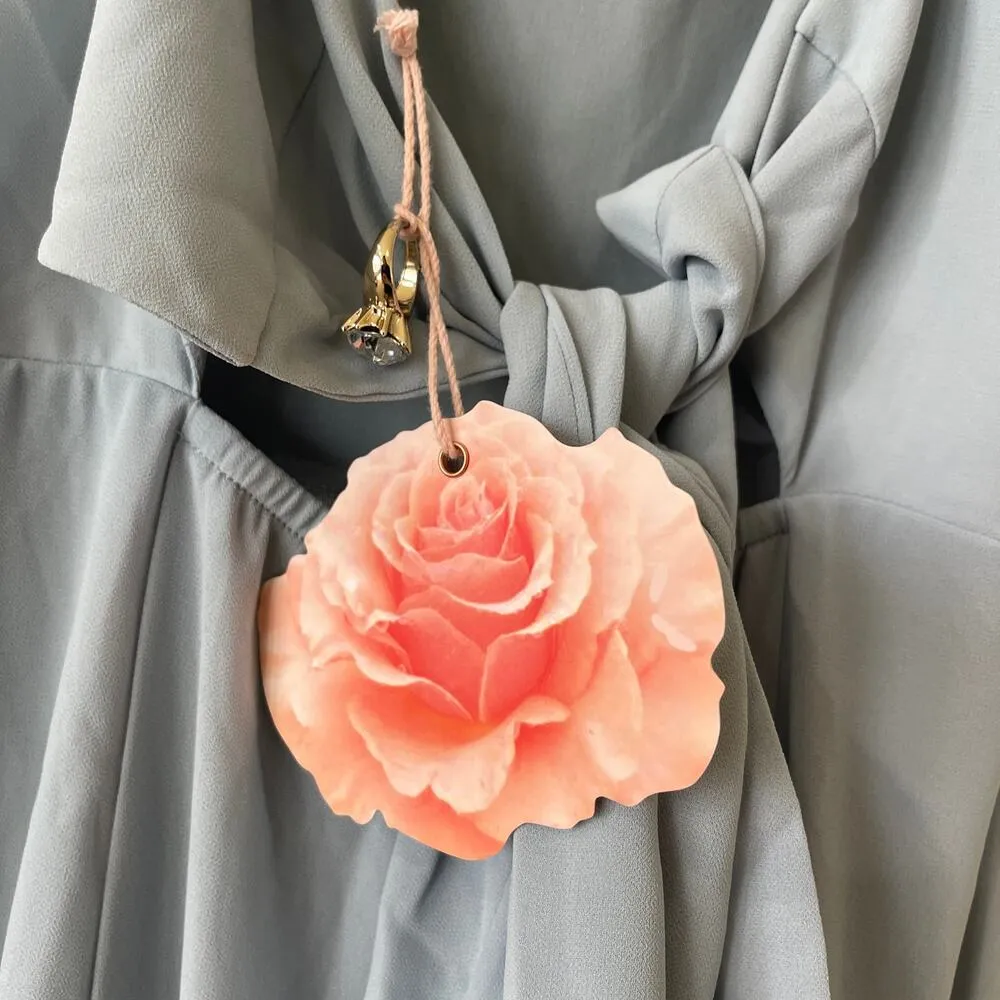 Show Me Your Mumu Lauren Tie Maxi Dress Steel Blue Chiffon Size Small NWT - Image 9