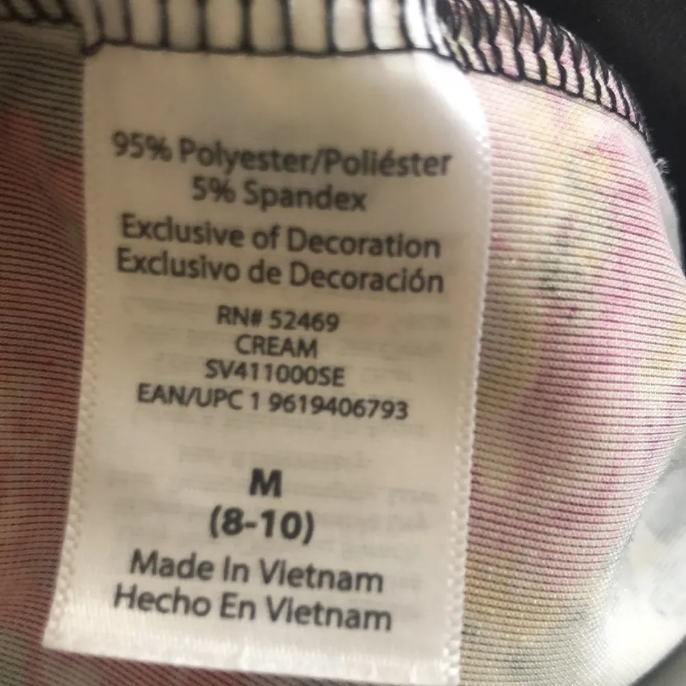 Sofia By  Crushed Velvet Leopard Floral 2PC Pajama Set M 8/10 - Image 7