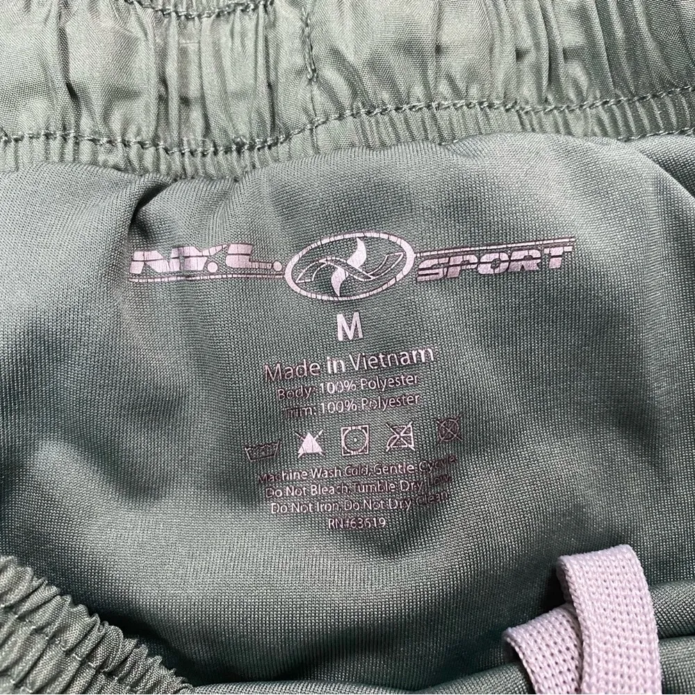 NYL Sport Green Women’s Shorts With Underlining Size M - Image 6