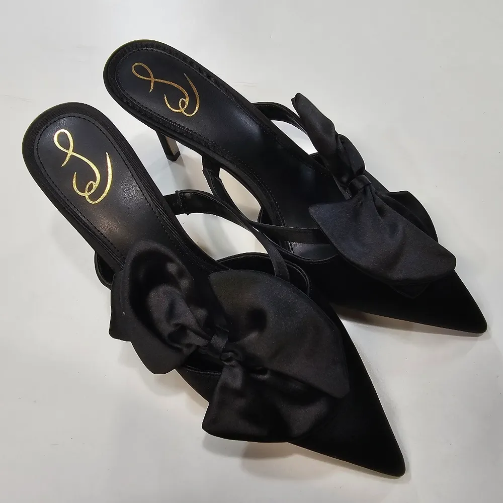 Sam Edelman Veranda Heel in Black - Image 2