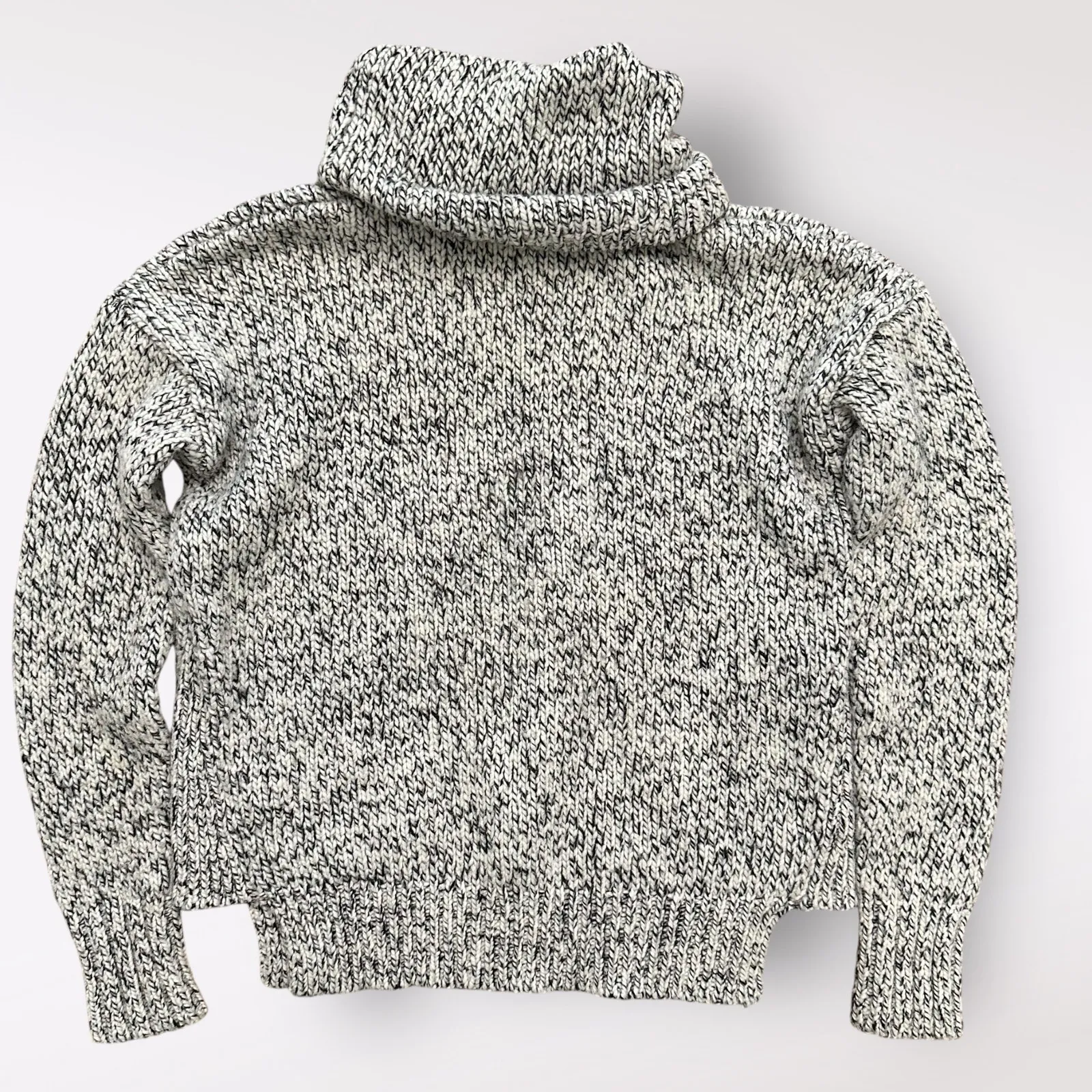 Madewell  Marled Wool Blend Turtleneck‎ Knit Sweater Size XS - Image 3