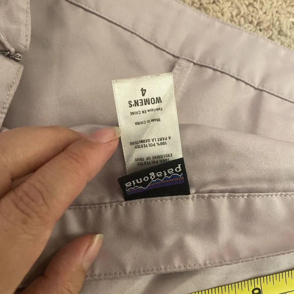 Patagonia Skirt Womens 4 Duway Skirt Silver Peony Built in Shorts - Image 10