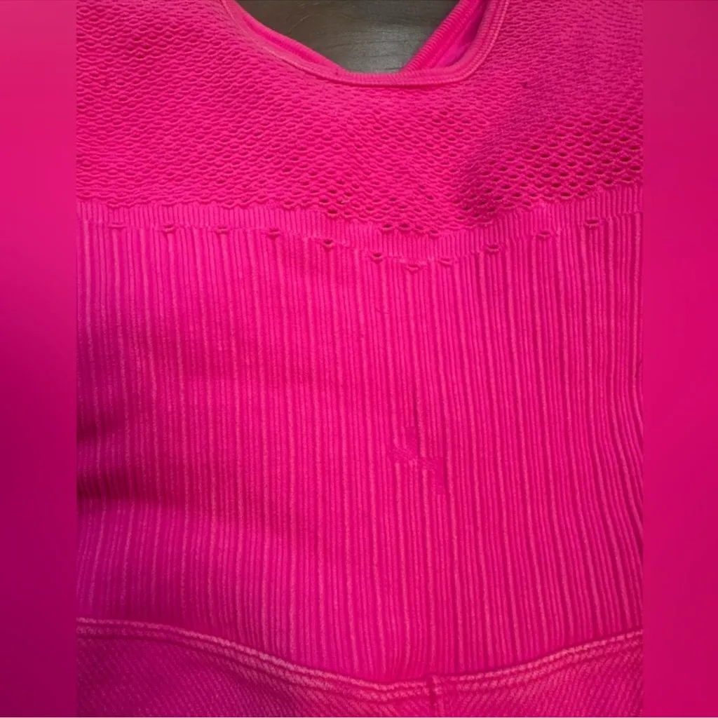 JoyLab Bright Pink Bodysuit with Pads - Image 9