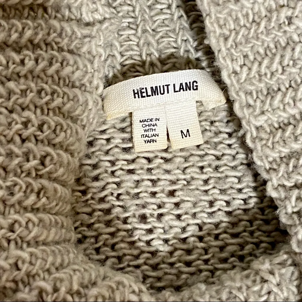 HELMUT LANG Cowl‎ Neck Sweater - Image 6