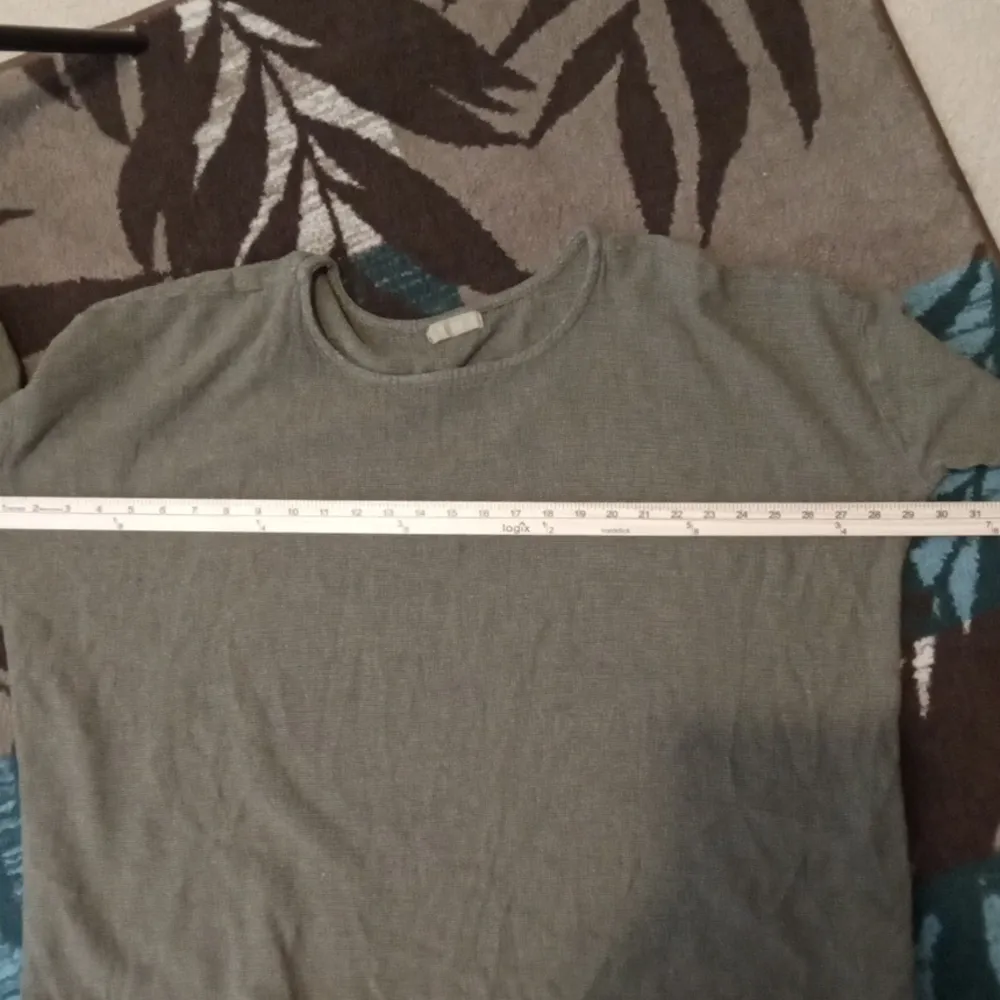 CP Shades Green Crew Neck Sweater Relaxed Fit Pullover Womens Medium Oversized - Image 8