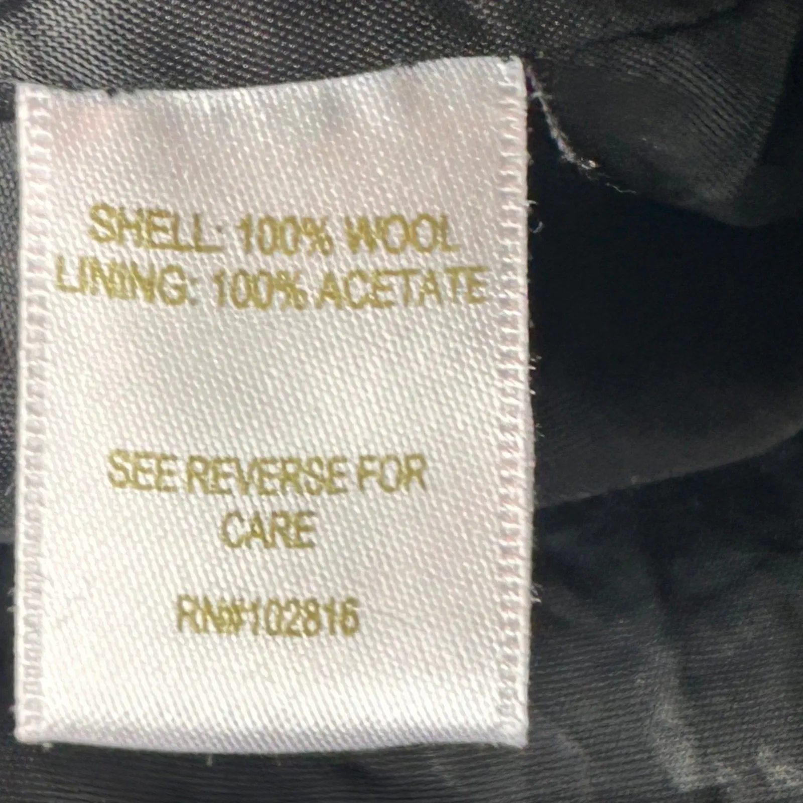 Garnet Hill Wool Dress Pants Black 12 - Image 9