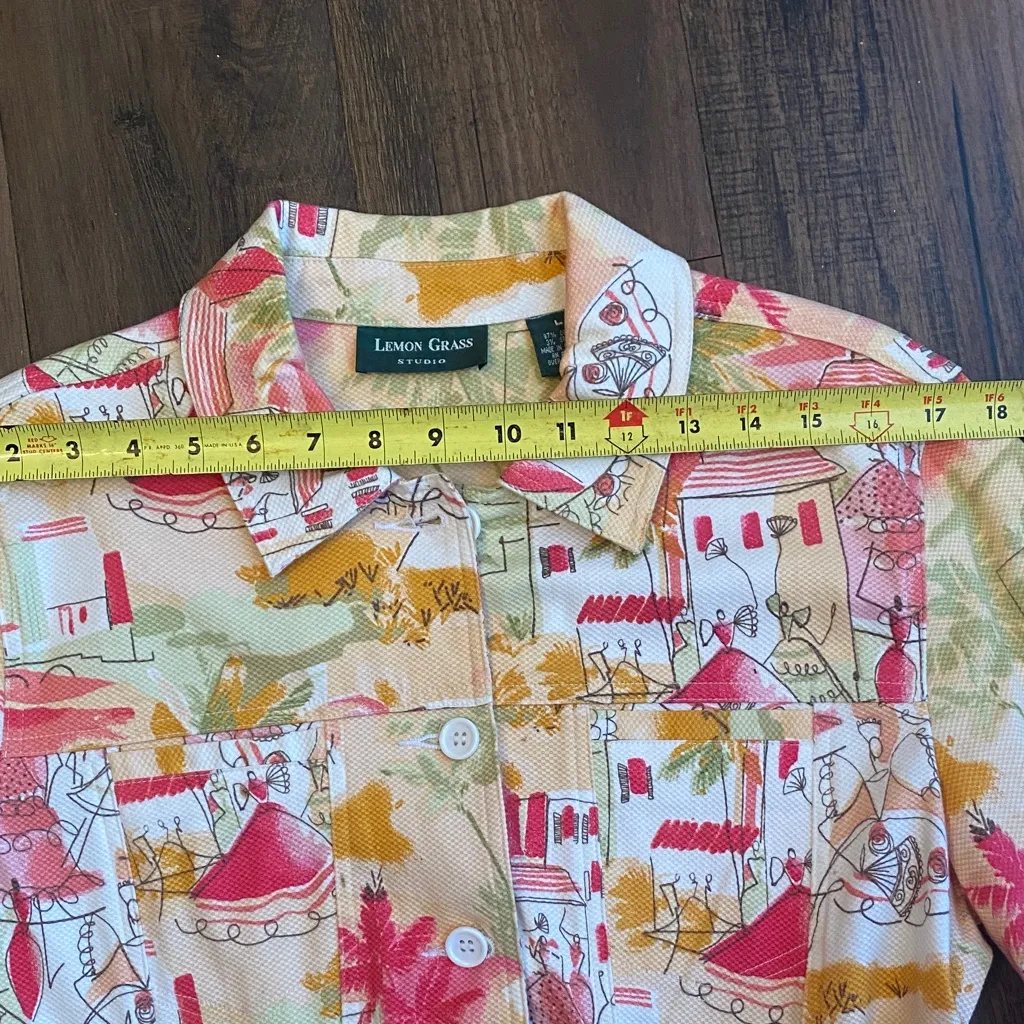 Lemon grass Women's Multicolor Jacket Red Size L - Image 12