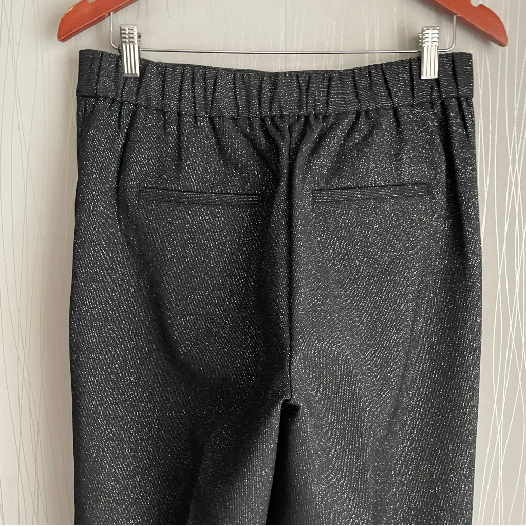 Loft Pants Women’s Size Medium Dress Pants Sparkly Glitter Pull On - Image 9