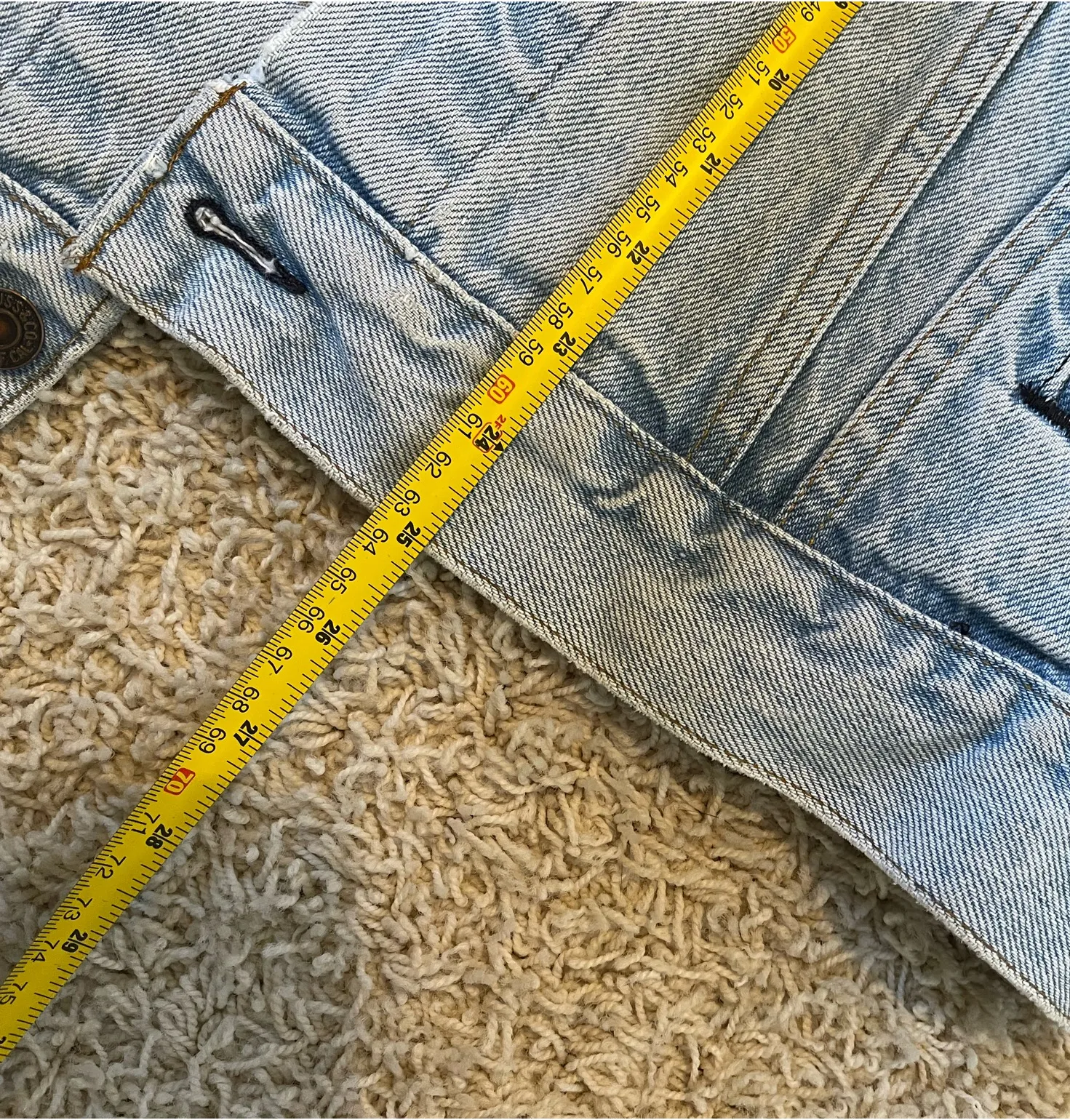 Vintage Levis 7506 Denim Trucker Jean Jacket   - Image 10