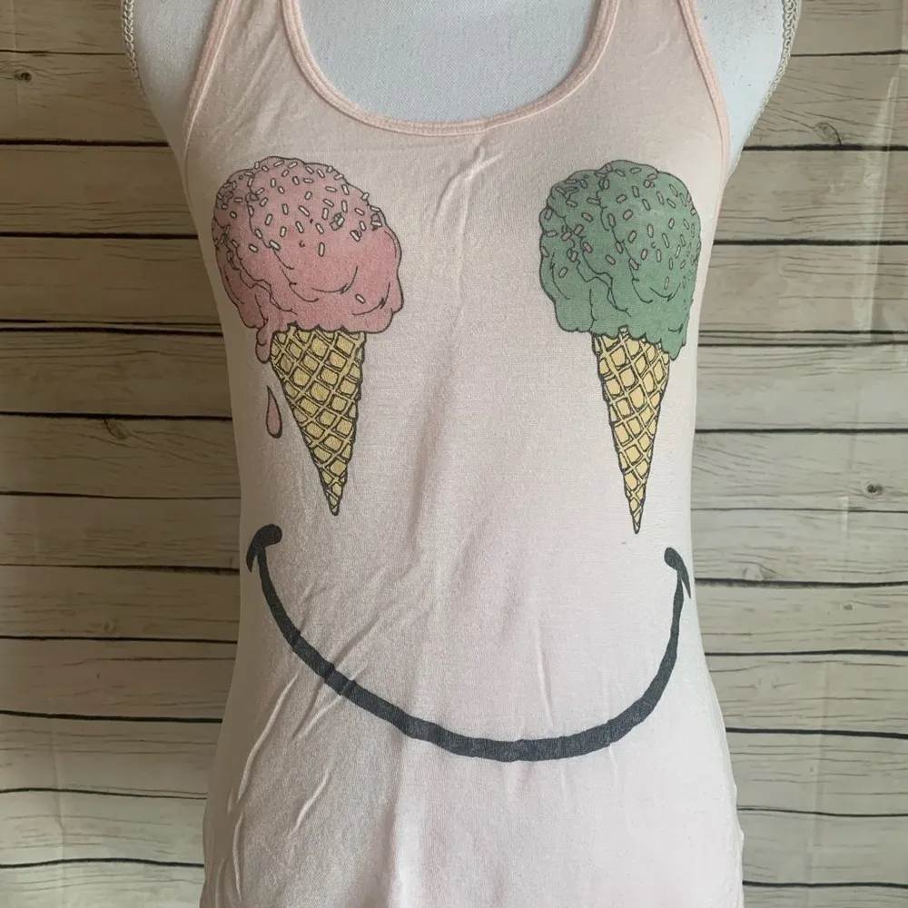 Modern Lux Ice Cream Cone Tank Top - Image 4