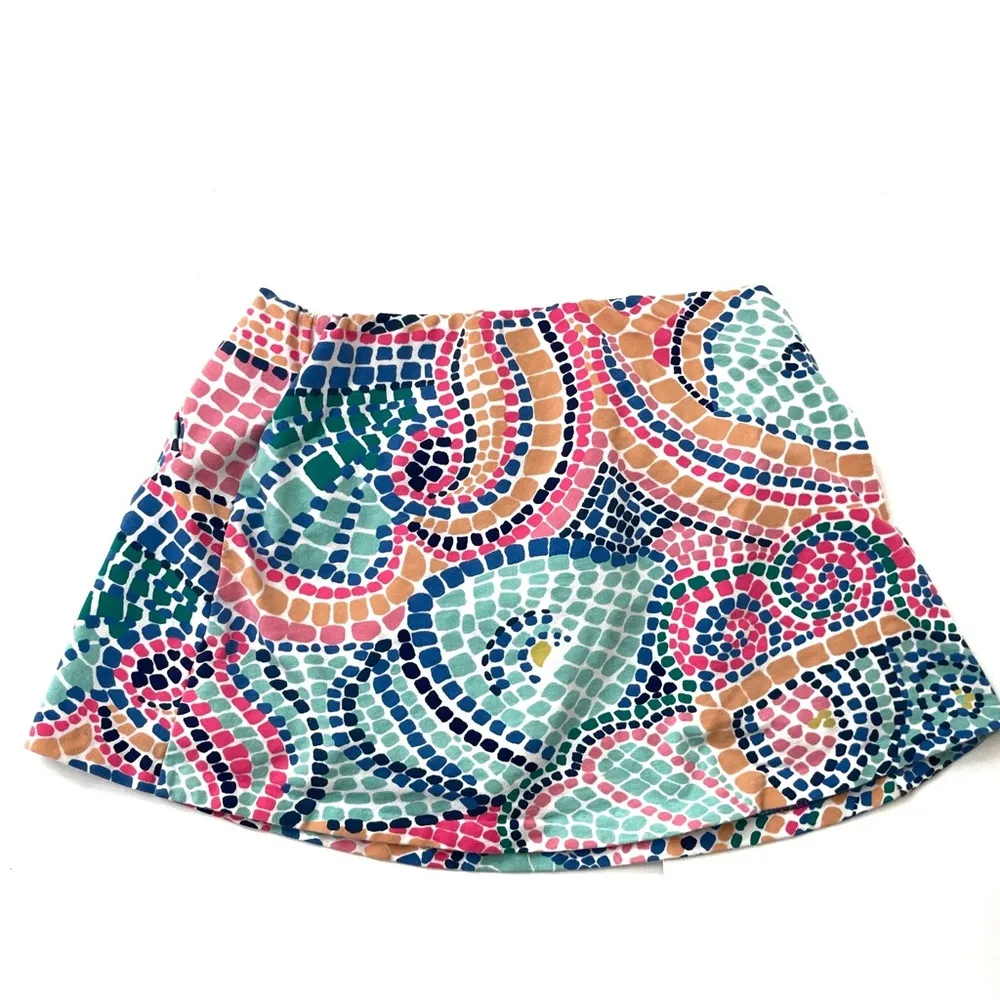 Lilly Pulitzer Multicolor Elasticized Waist Cotton Skort - Image 5