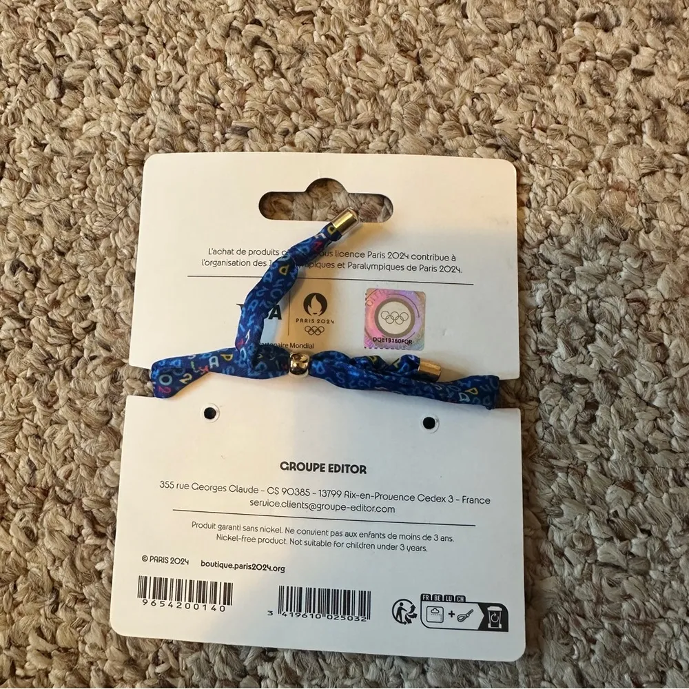 Paris Olympics Bracelet Blue - Image 3