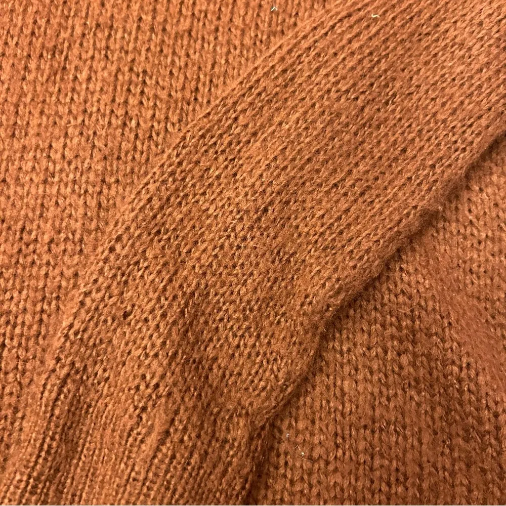 Wooden ships mock neck, wool blend, ladies long line sweater size Small/Medium - Image 9