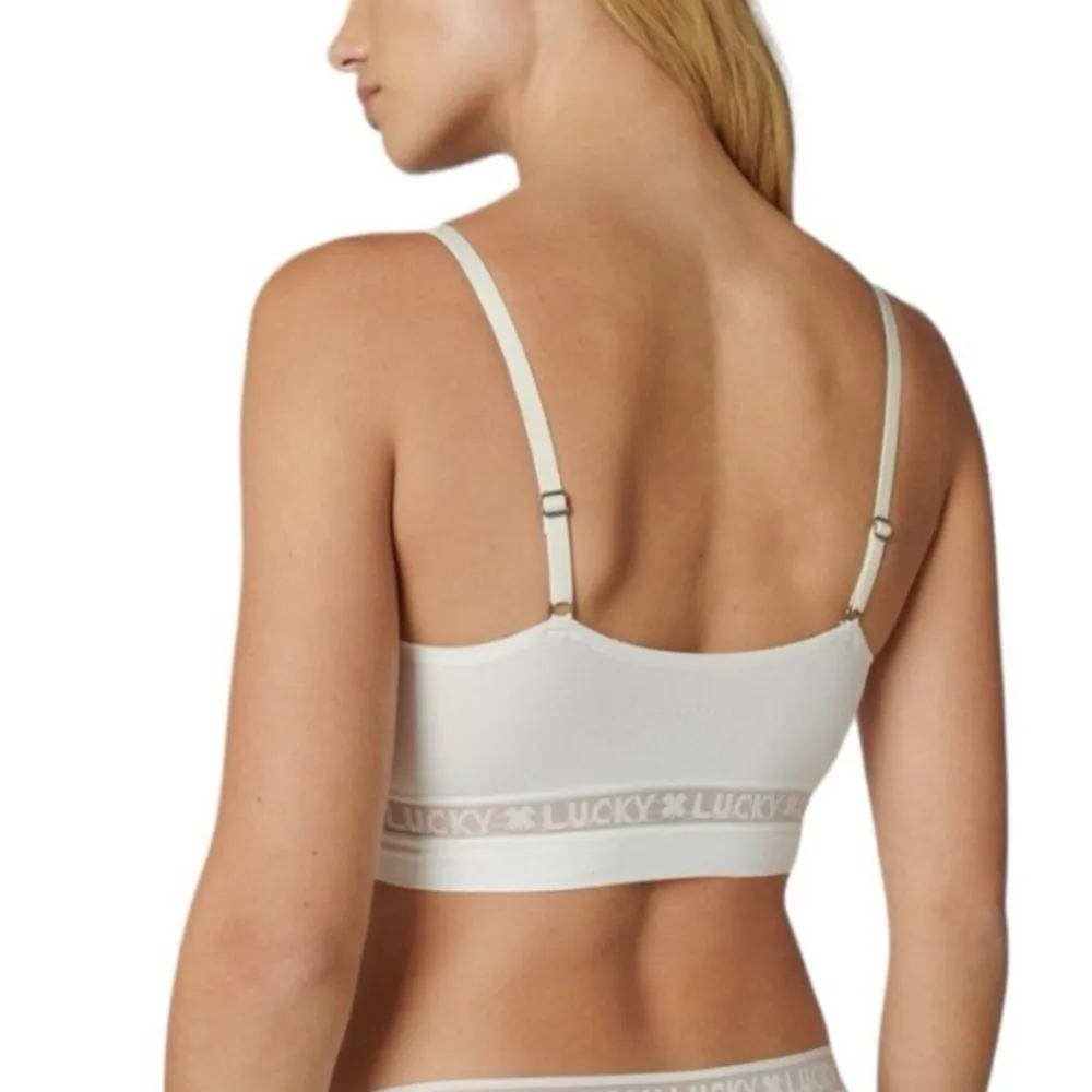 Lucky Brand Gray Comfort Lounge Sports Bra Size L - Image 2