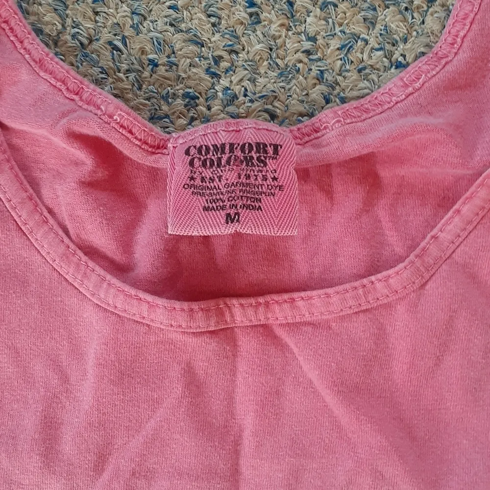 Comfort Colors JMU James Madison University Sorority Top SIZE M - Image 2