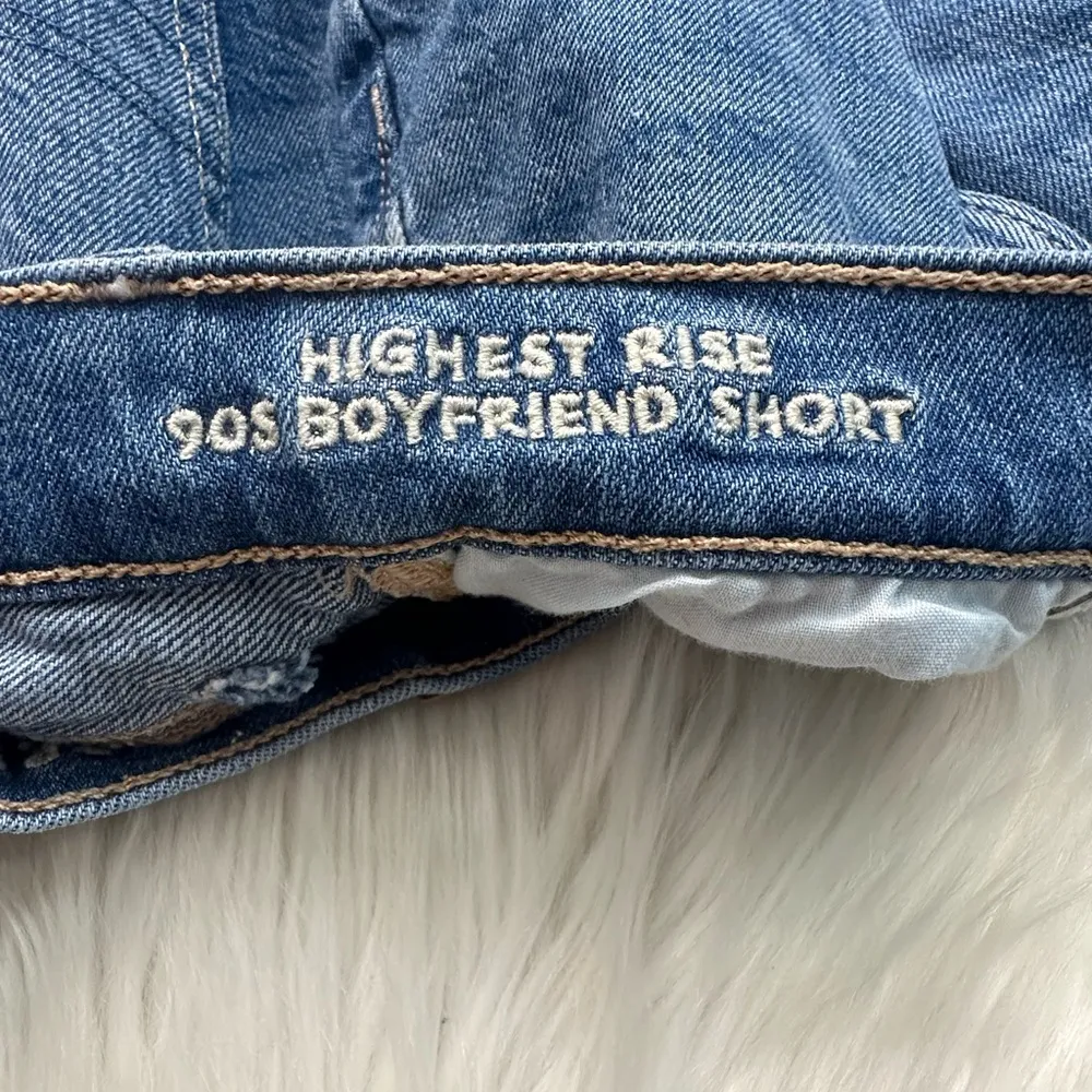 American Eagle Stretch Highest Rise 90s Boyfriend Shorts - Image 10