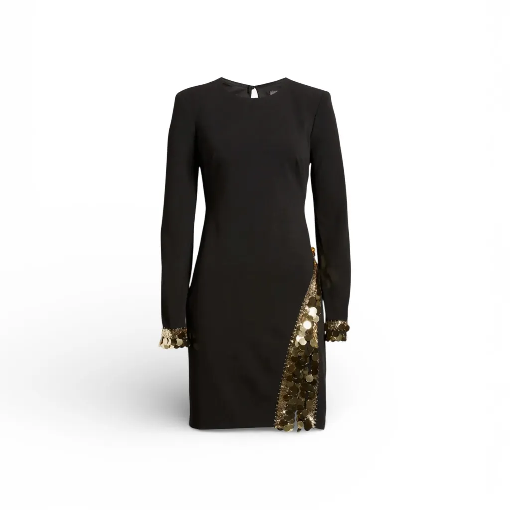 Vince Camuto Long Sleeve Sequin Jersey Mini dress Size 6 NWT - Image 12