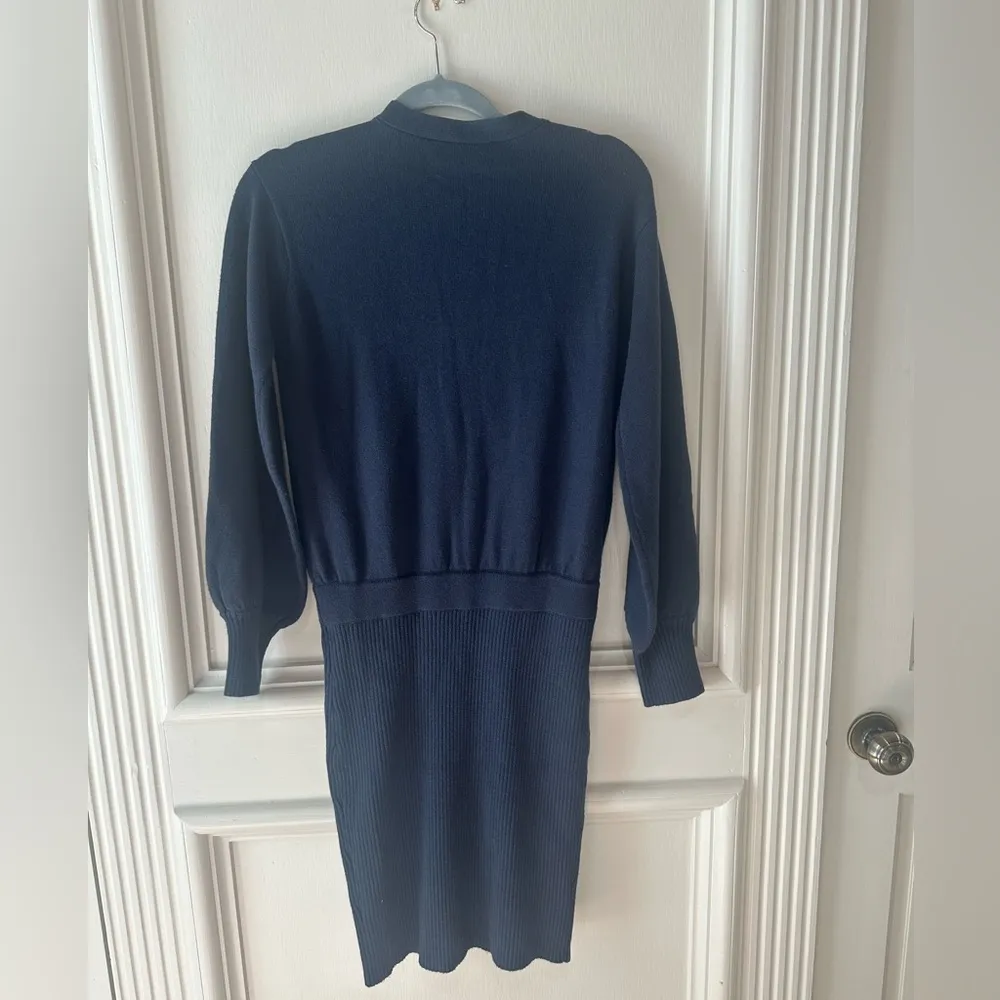 TOCCIN NY Felicity Sweater Dress – Midnight Navy, Size S, NWT Blue - Image 4